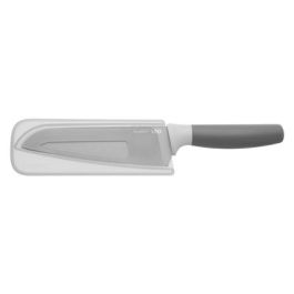 Berghoff 3950038 Cuchillo Santoku Gris 17 cm con Recubrimiento Antiadherente y Mango Contorneado