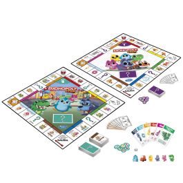 Hasbro Gaming Monopoly Junior F8562 2 Juegos En 1