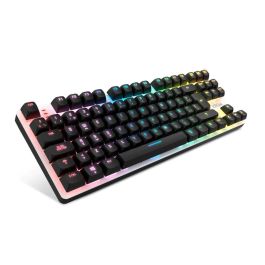 Krom NXKROMKERNELPROSP teclado Juego USB + RF Wireless + Bluetooth QWERTY Español Negro, Blanco Precio: 62.50000053. SKU: B172GHT3VK