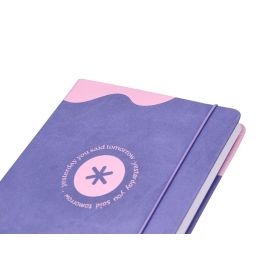 Agenda Escolar Antartik 25-26 Encuadernada Go! Simil Piel Morado Semana Vista A5 Bilingüe Papel Fsc 80 gr Agenda Escolar Antartik 25-26 Encuadernada Go! Simil Piel Morado Semana Vista A5 Bilingüe Papel Fsc 80 gr