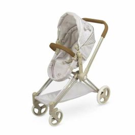 Decuevas Coche de Muñeca Plegable 3 en 1 Verona para Muñecas hasta 50 cm, 79x65x38 cm, Recomendado +3 años