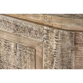 DKD Home Decor Mueble Bar Alpino Marrón de Madera Mango con 2 Cajones y 4 Estanterías 54x146x110 cm DKD Home Decor Mueble Bar Alpino Marrón de Madera Mango con 2 Cajones y 4 Estanterías 54x146x110 cm