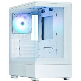 Caja de PC - ZALMAN - P10 - Mini torre - M-ATX - Blanco - Vidrio templado - USB-C y A-RGB Precio: 98.50000039. SKU: B18RZNFE3A