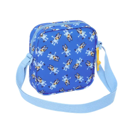 Bolso Bandolera Bluey Let's play Azul 16 x 18 x 4 cm