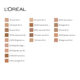 Base de Maquillaje Fluida Accord Parfait L'Oreal Make Up (30 ml) (30 ml)