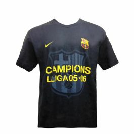 Camiseta de Fútbol de Manga Corta Hombre F.C. Barcelona Campions Lliga 05-06 Azul oscuro Precio: 20.9500005. SKU: S6497287