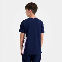 Camiseta de Manga Corta Niño Le coq sportif N°1 Tricolore Azul