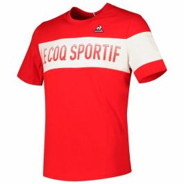 Camiseta de Manga Corta Unisex Le coq sportif N°2 Rojo