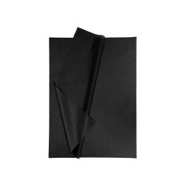 Papel Seda Liderpapel 52x76 cm 18 gr-M2 Bolsa De 5 Hojas Negro