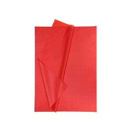 Papel Seda Liderpapel 52x76 cm 18 gr-M2 Bolsa De 5 Hojas Rojo