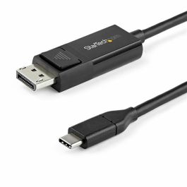 Adaptador USB C a DisplayPort Startech CDP2DP1MBD Negro 1 m