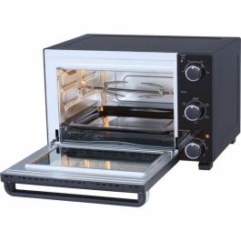 CONTINENTAL EDISON CEMF35B4 - Mini horno eléctrico 35L negro - 1500W - Asador, Circulación natural