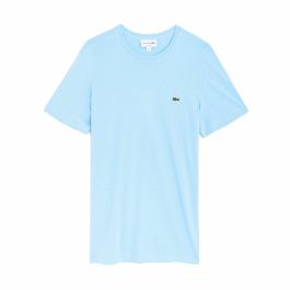 Camiseta de Manga Corta Hombre Lacoste Regular Fit Azul claro Precio: 35.95000024. SKU: S6487744
