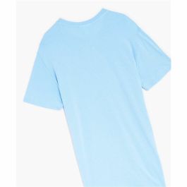 Camiseta de Manga Corta Hombre Lacoste Regular Fit Azul claro