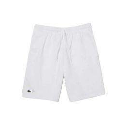Pantalones Cortos Deportivos para Hombre Lacoste Blanco (7)
