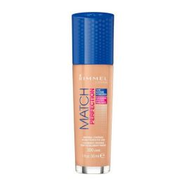 Base de Maquillaje Fluida Match Perfection Rimmel London (30 ml) 102 - light nude 30 ml