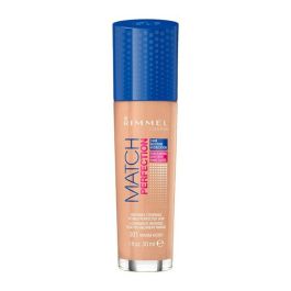 Base de Maquillaje Fluida Match Perfection Rimmel London (30 ml) 102 - light nude 30 ml