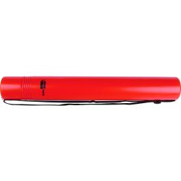 Portaplanos Plastico Liderpapel Diametro 6 cm Extensible Hasta 80 Rojo