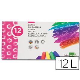 Lapices Cera Blanda Liderpapel Caja De 12 Unidades Colores Surtidos