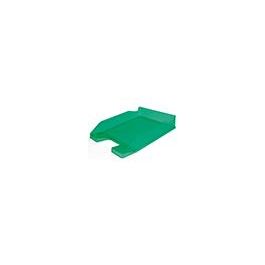 Bandeja Sobremesa Plastico Q-Connect Verde Transparente 240x70X340 mm 6 unidades