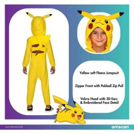 Disfraz infantil pokemon pikachu suit talla. 8-10 años