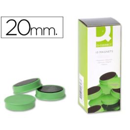 Iman Para Sujecion Q-Connect Ideal Para Pizarras Magneticas20 mm Verde Caja De 10 Unidades Precio: 2.50000036. SKU: B1BNDZHD9T