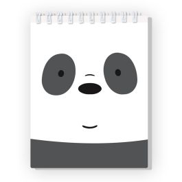 Libreta Espiral Panda Somos Osos Blanco Precio: 4.94999989. SKU: B1D52L57WY