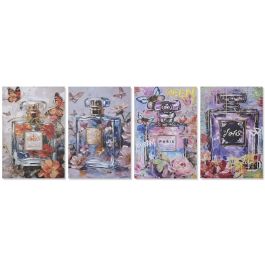 Cuadro Glam DKD Home Decor Multicolor 2.5 x 90 x 60 cm (4 Unidades) Precio: 80.50000046. SKU: B1KAWM8LBD