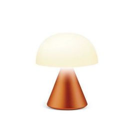 Lámpara de mesa Lexon Mina Batería recargable LED Naranja ABS