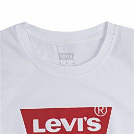 Camiseta de Manga Corta Infantil Levi's Batwing Logo Blanco