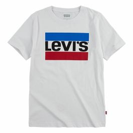 Camiseta de Manga Corta Niño Levi's Sportswear Logo Blanco Precio: 23.94999948. SKU: S64110388