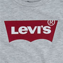 Camiseta de Manga Corta Infantil Levi's Batwing Gris claro
