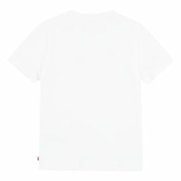 Camiseta Levi's Camo Poster Logo Bright Blanco