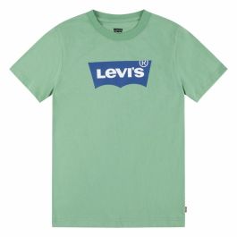 Camiseta de Manga Corta Infantil Levi's Batwing Meadow Verde