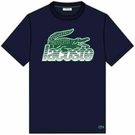 Camiseta Lacoste Héritage Regular Fit Contrast Branded Azul oscuro Hombre Precio: 58.94999968. SKU: S64110776