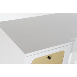 Escritorio Home Office DKD Home Decor Blanco 50 x 76 x 140 cm Escritorio Home Office DKD Home Decor Blanco 50 x 76 x 140 cm