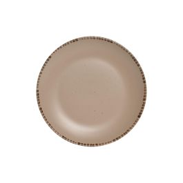 DKD Home Decor Plato de Gres Marron 27 x 3 x 27 cm Apto Microondas y Lavavajillas (6 Unidades) Precio: 18.69000001. SKU: B12YDSXCSX