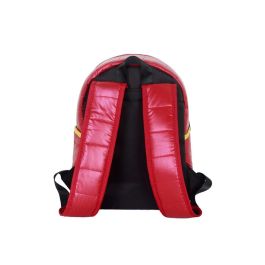 Harry Potter Mochila Urbana Acolchada con Bolsillo Delantero y Laterales, Rojo, 32 x 24 x 16 cm
