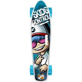 STAMP Skateboard 22 x 6 con mango Skids Control