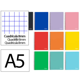 Liderpapel Cuaderno Espiral A5 Witty Tapa Dura 80 Hojas Cuadro 8mm Precio: 18.513. SKU: B1DEDPJH9V