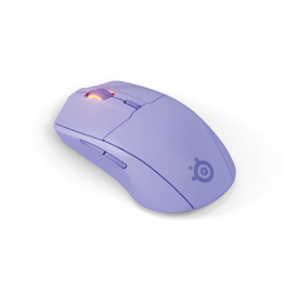 SteelSeries 62525 Ratón Gaming Rival 3 Wireless Gen 2 Inalámbrico Óptico 18000 DPI Bluetooth Baja Latencia 1.9ms Lavanda