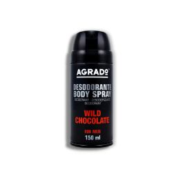 Agrado Desodorante Spray Wild Chocolate para Hombre, Body Spray de Uso Diario con Aroma Dulce e Intenso y Protección Duradera Precio: 2.50000036. SKU: S4509809