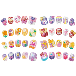 Aquabeads AQU5054131350072 Set de Manicura Elegante - Uñas que se Adhieren con Agua