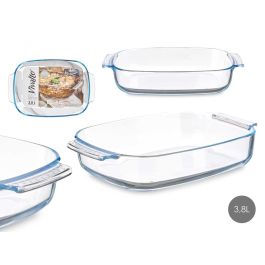 Bandeja Borosilicato Rectangular Asas 3800Ml Vivalto 38X6CM (6 Unidades) Precio: 48.68999949. SKU: B1DB59YQ3J
