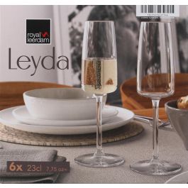 Royal Leerdam Set 6 Copas de Champagne Leyda 23 cl