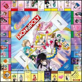 Juego de Mesa Monopoly Sailor Moon (Francés)