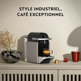 Cafetera Nespresso Krups Pixie Titanio YY5290FD