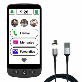 Smartphone Swiss Voice S510-M 5" 2 GB RAM 16 GB Negro