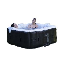 Spa Hinchable Cuadrado SUNSPA 6 plazas con tira LED Precio: 469.58999989. SKU: S7107487