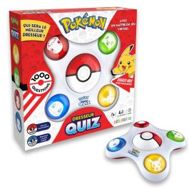 Juego de preguntas y respuestas Pokémon Bandai Trainer Quiz Electrónico Interactivo (Francés)